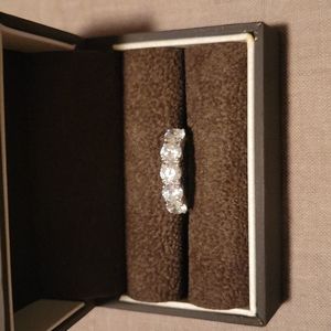 Diamond (faux) ring.  Stunning gorgeous looks real 20mm ring.